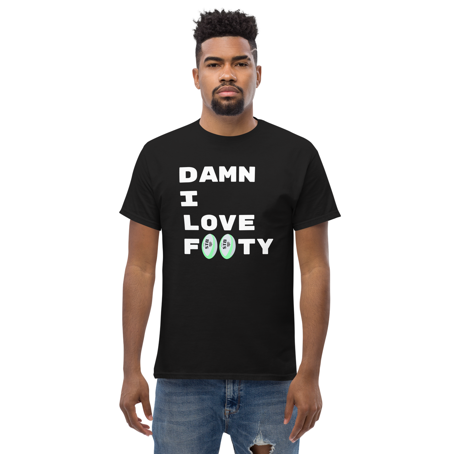 Damn I Love Footy Tee - NRL Edition