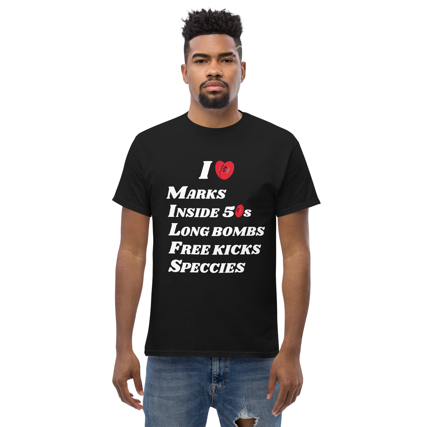 I Love Footy Moments Tee
